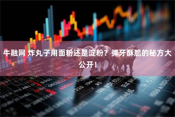 牛融网 炸丸子用面粉还是淀粉？弹牙酥脆的秘方大公开！