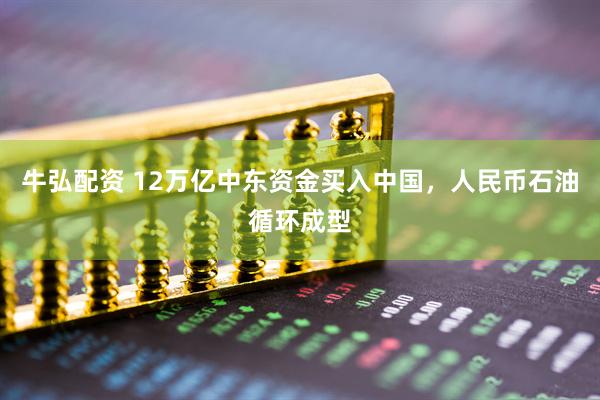 牛弘配资 12万亿中东资金买入中国,人民币石油循环成型